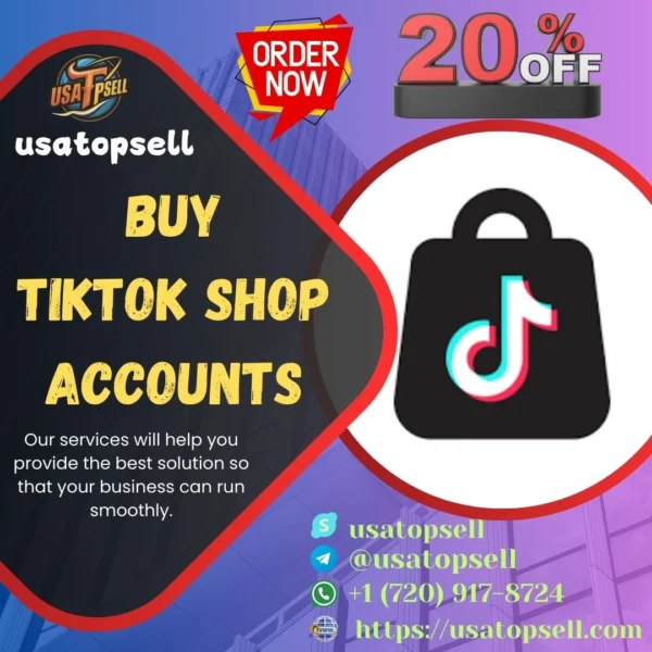 Buy TikTok Shop Accounts