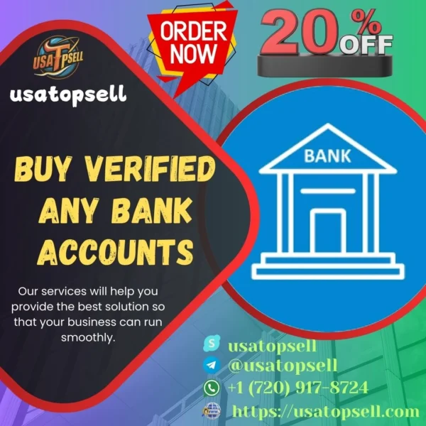 Buy Verified Any Bank Accounts