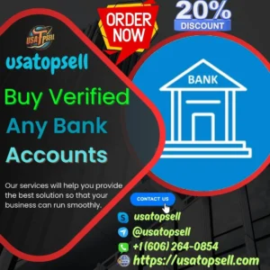 Buy Verified Any Bank Accounts