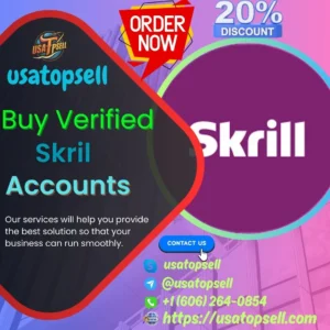 Buy Verified Skrill Accounts